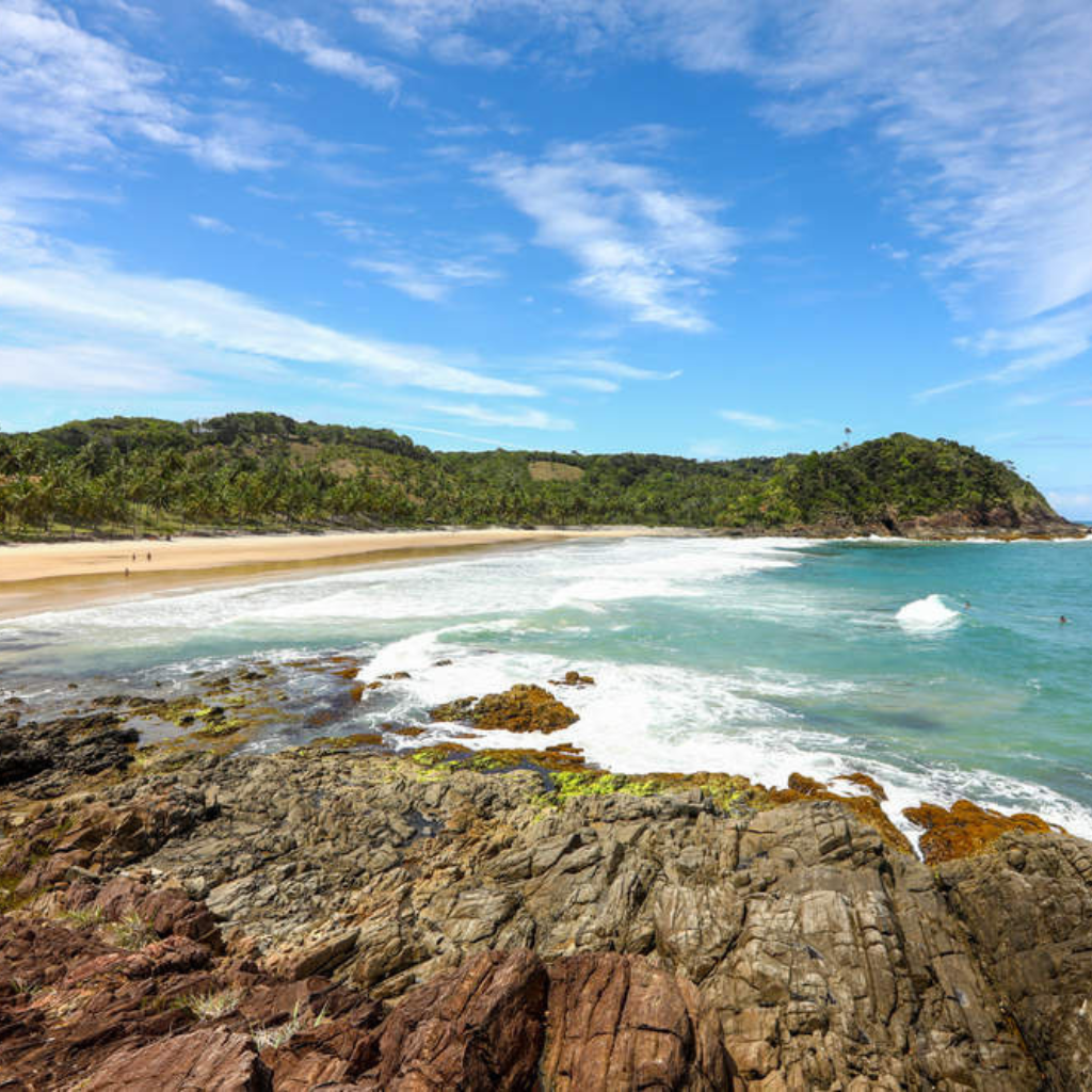 Praia em Itacaré, Bahia